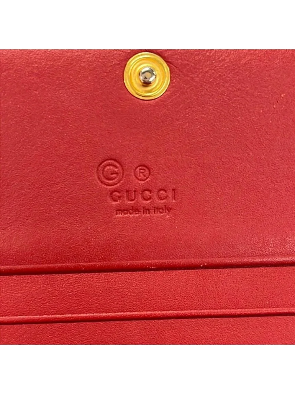 Gucci Bifold Wallet GG Blue Mus Navy Ivory - Picture 5 of 7